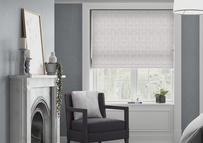 Boudoir, Chrome - Roman Blind - Image 3